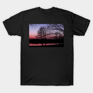 Sunset on the lake T-Shirt